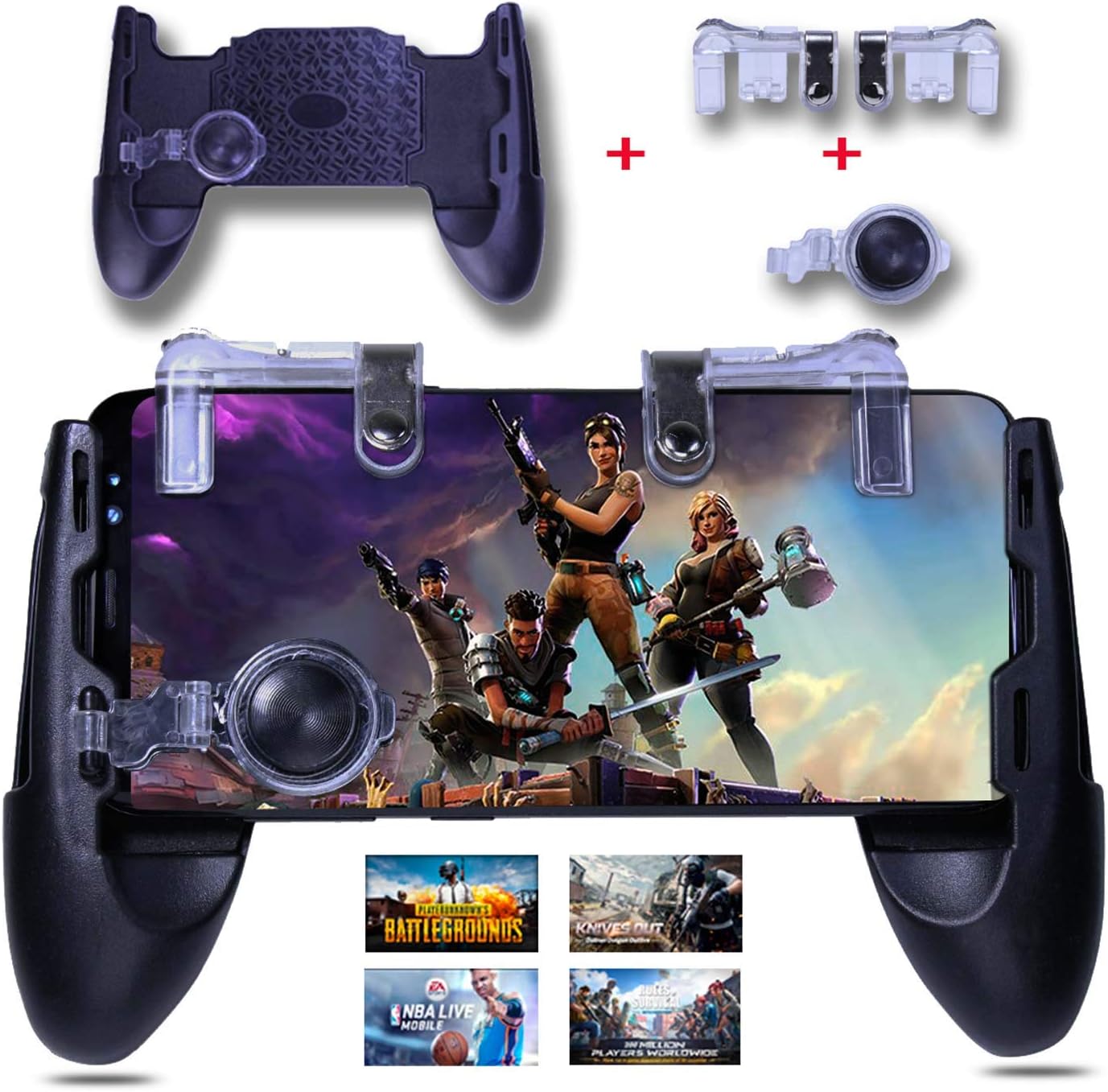 Amazon.com: Mobile Game Controller – 3 in 1 Gaming Joystick, Stand ...