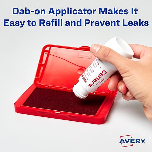 Miniatura 4 de Carter's Neat-Flo Stamp Pad Ink Refill for Red Stamp Pads (21447)