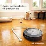  iRobot Combo Roomba j5+ Aspirateur robot auto-empitant & Mop – Identifie et évite les obstacles comme les déchets d'animaux & Cords, vide-le pour 60 Jours, Clean by Room avec Smart Mapping, Alexa
