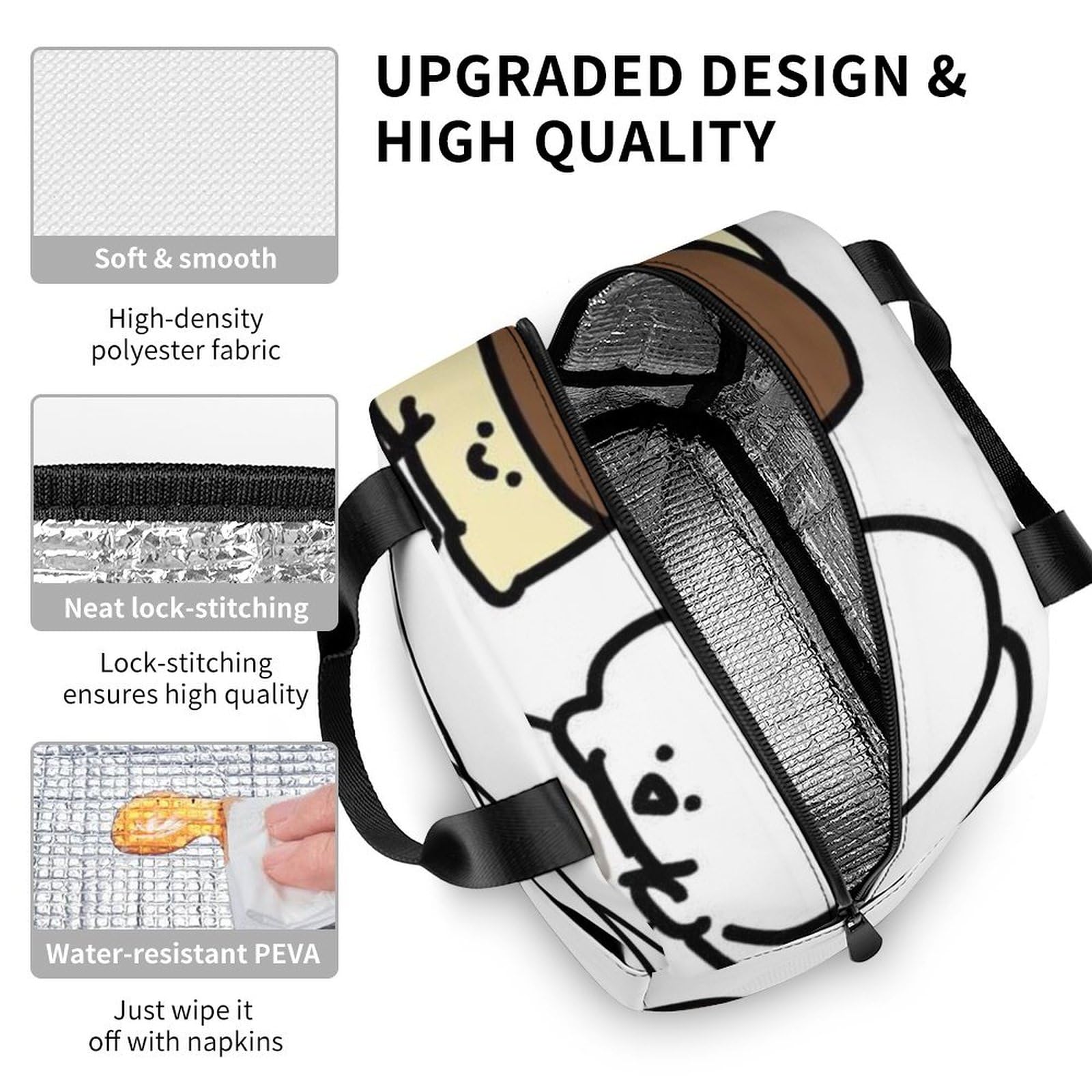 Amazon | お文具さん お文-具とい-っしょ 弁当袋 保冷 ランチバッグ お