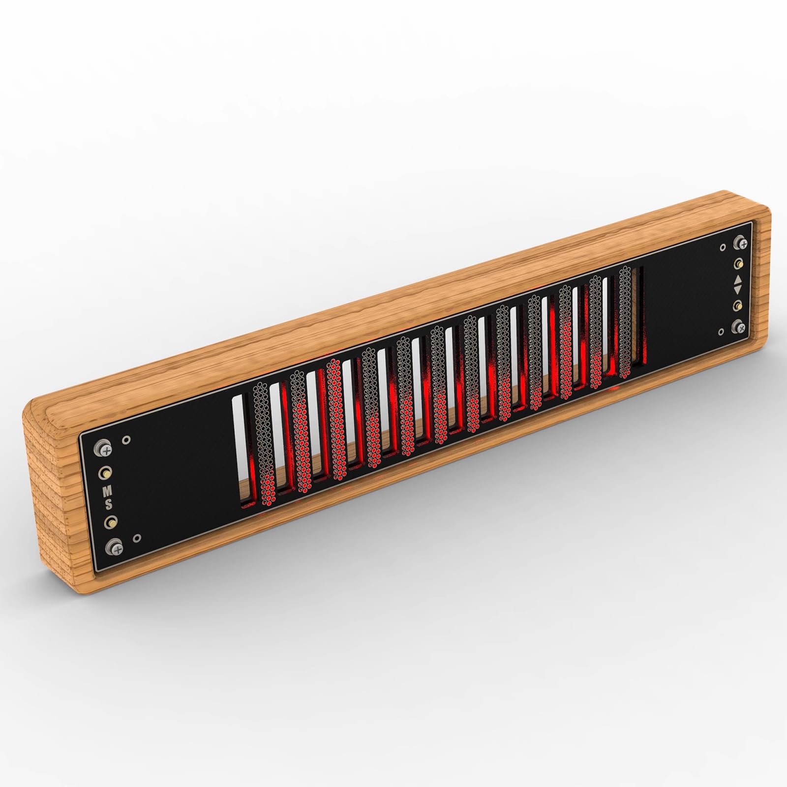 Lampada ritmica musicale con tubo Nixie, luce spettro RGB, luminosità e colore regolabili, pickup suono dinamico per studio desktop sala giochi