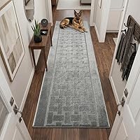 Vista 4 de Alfombra Pasillo Antideslizante Lavable con Respaldo de Goma, Alfombrilla de Suelo Personalizada para Cocina, Pasillo, Escaleras, Dormitorio, Baño