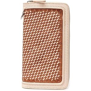 Amazon | [Mama kin'] 長財布 ラウンドファスナー レザー