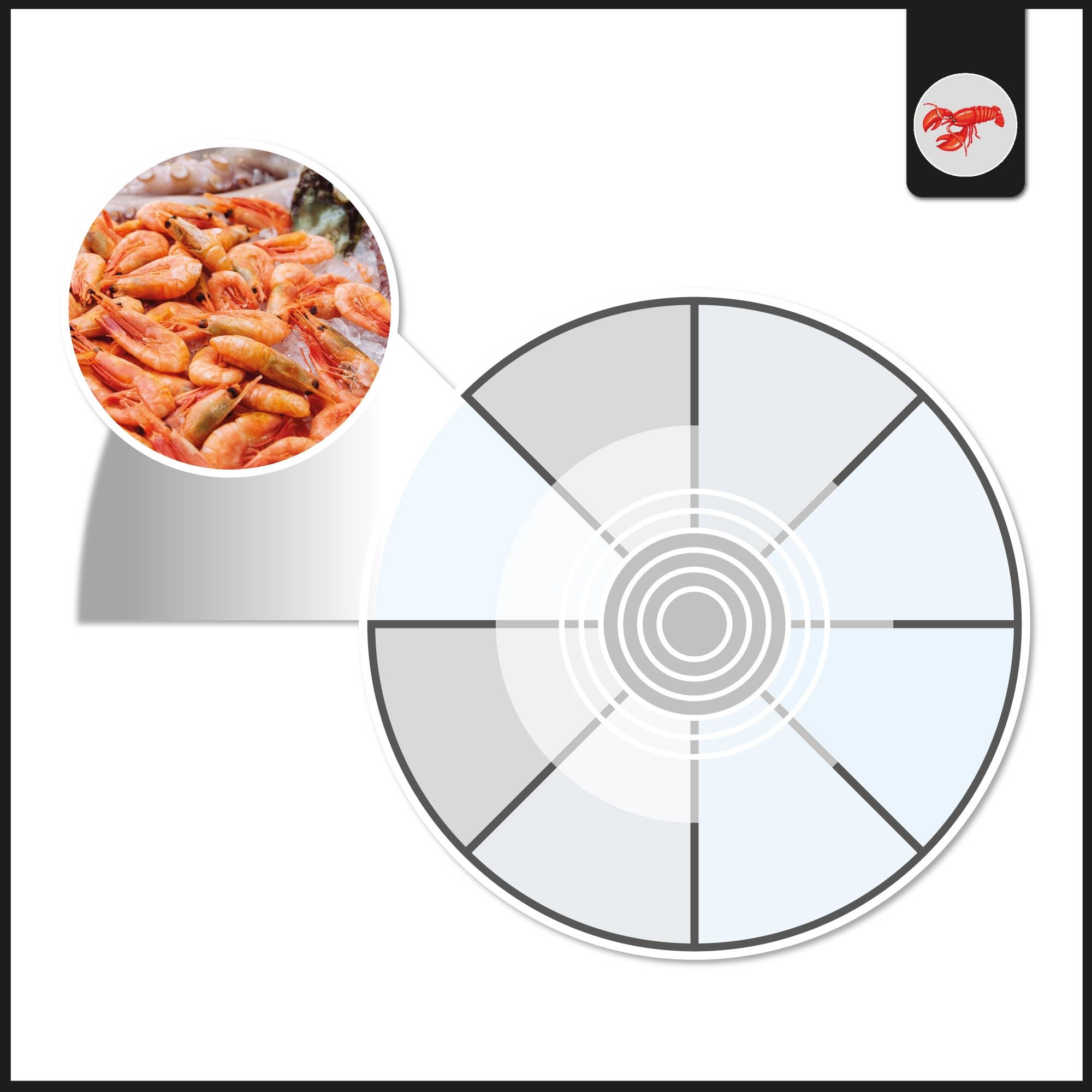 B·LED BARCELONA LED - Downlight LED especial para pescaderías - 40W - Driver - Corte Ø210 mm