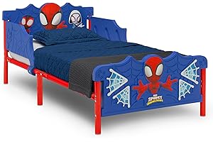 Cama Delta Children Spidey para Niños Pequeños con Colchón