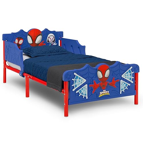 Delta Children Spidey and His Amazing Friends - Cama infantil 3D, color azul