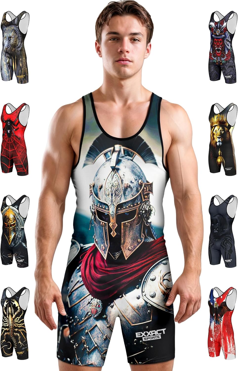 Exxact Sports wrestling singlet - unisex training/compeition singlet