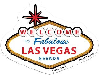 Las Vegas Nevada car bumper sticker decal 5" x 3"