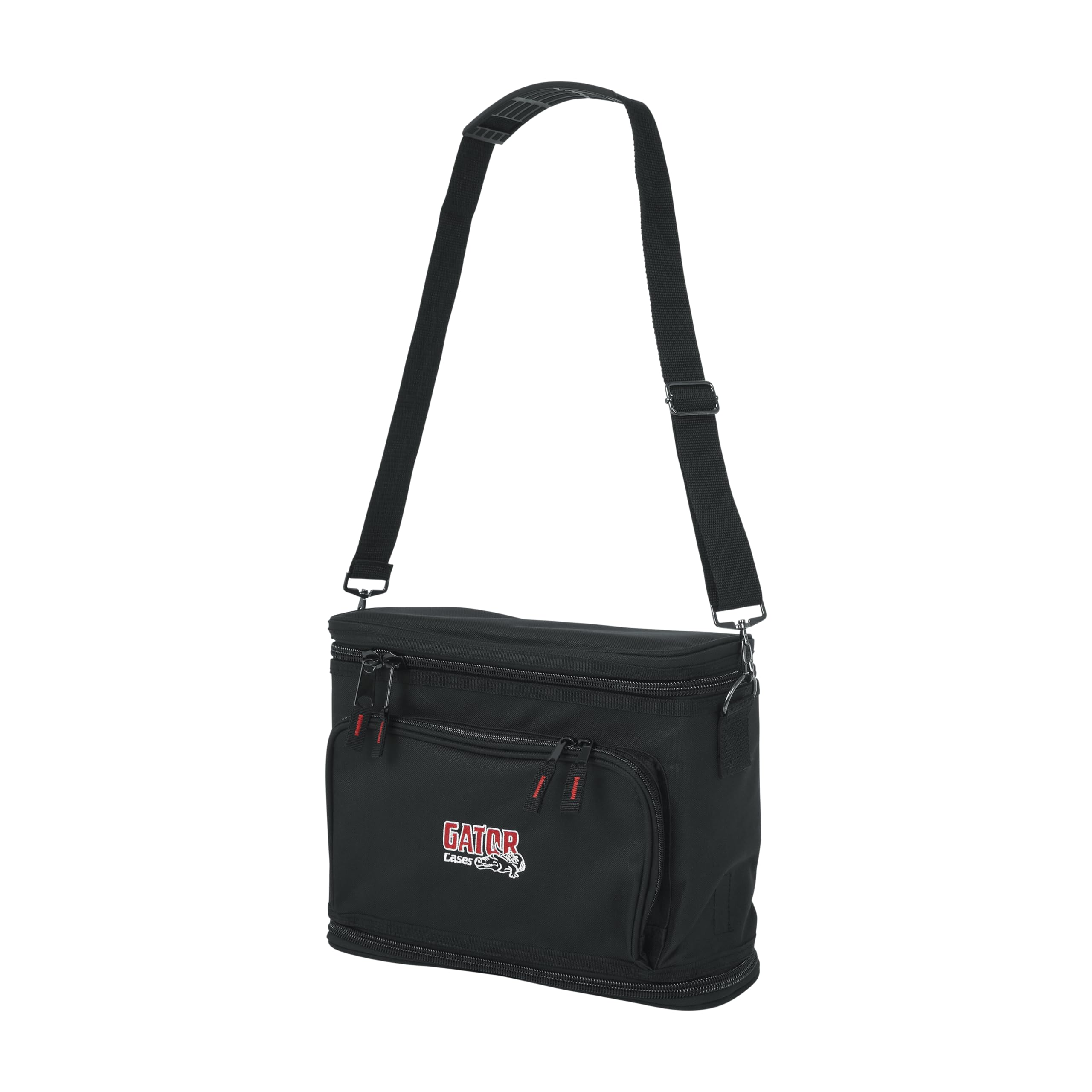 Gator Cases Housse en Nylon Live in rembourré pour 1 système de Microphone sans Fil, récepteur et Body Pack avec accès à l'antenne (GM-1W)