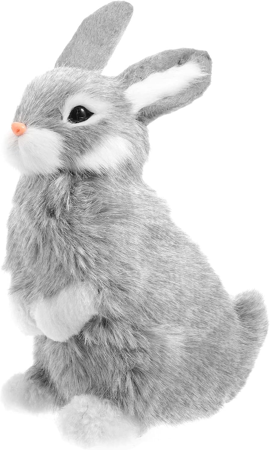 LIFKOME Plush Rabbits Realistic Furry Rabbits for Kids Cute