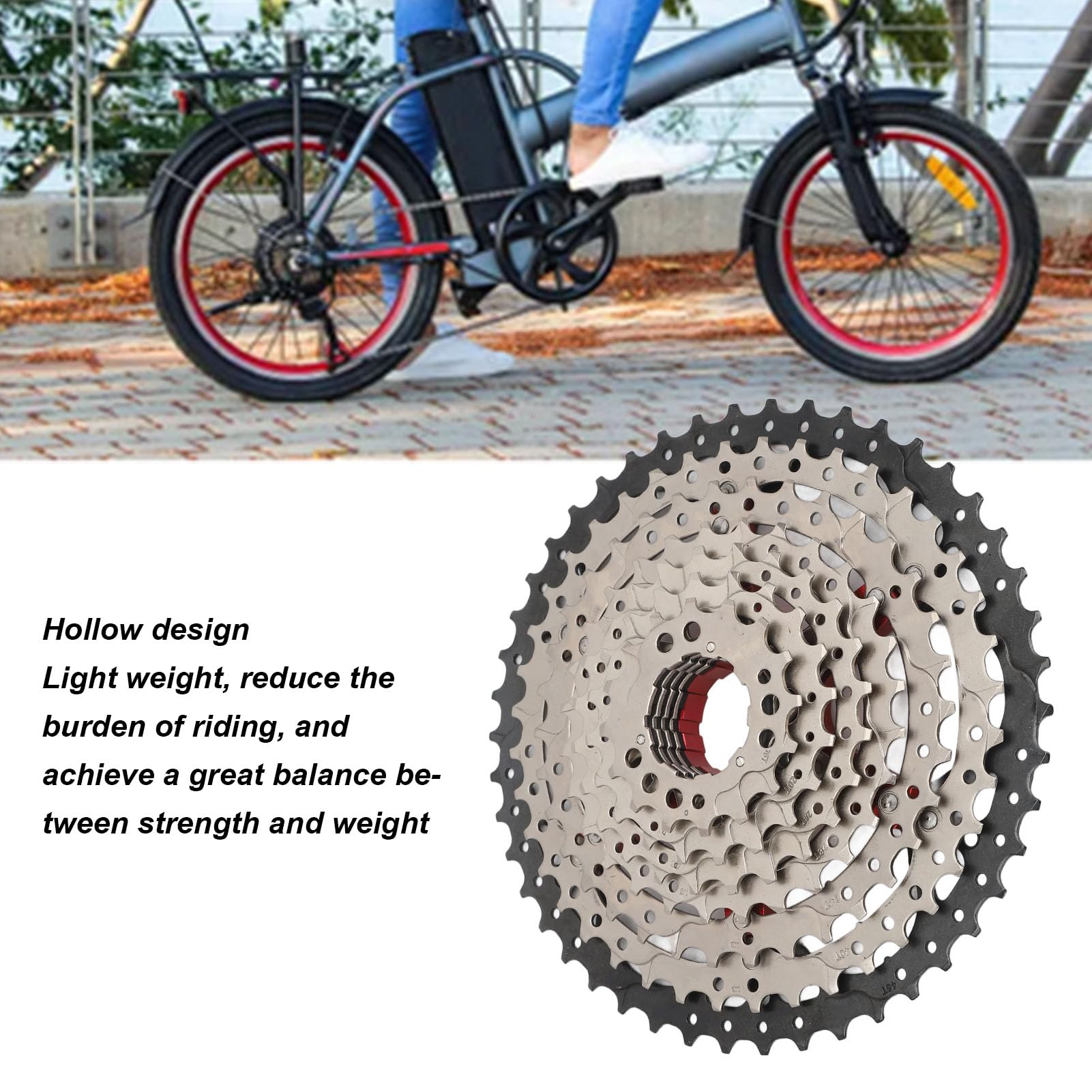 Amazon.com: XWXLIJV Freewheel 9 Speed Aluminum Alloy 12 to 46T