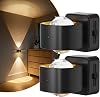 LOHAS-LED Night Light Plug in Wall with Rotatable Plug, Dusk to Dawn Sensor, Adjustable Brightness 0-150LM, 3000K Warm White, Plug in Night Light for Hallway, Bathroom, Bedroom, Stair, 2 Pack