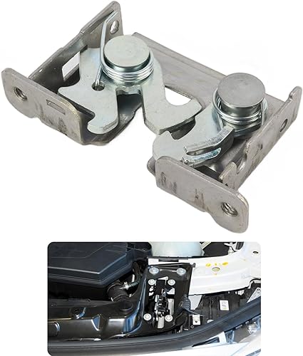 Miniatura 2 de MUNIK Cierre delantero inferior izquierdo y derecho de la tapa del capó para BMW 1 3 5 6 X1 X3 Series E87 E88 E82 E90 E63 E84 E83 120i 325i 330i