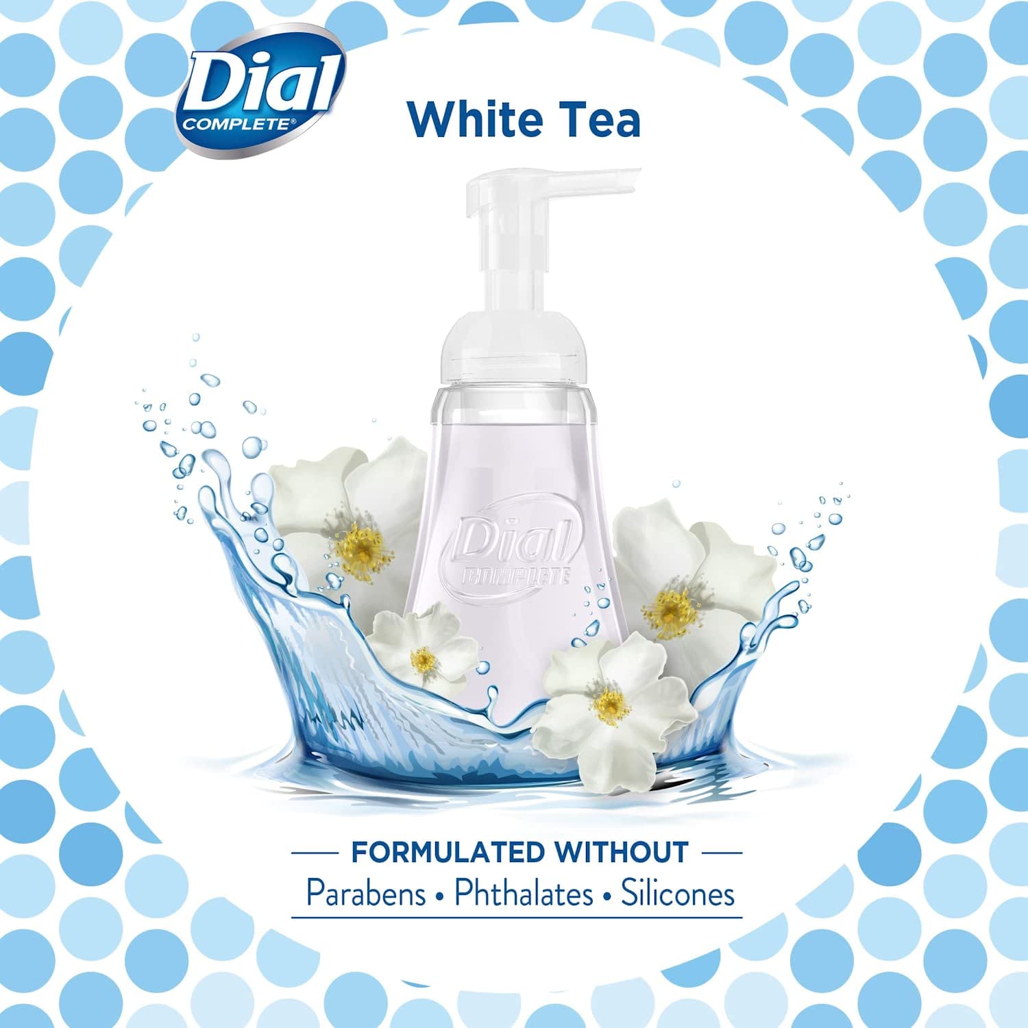 Dial Complete Foaming Hand Wash Soothing White Tea 7.50 oz (Pack of 12)