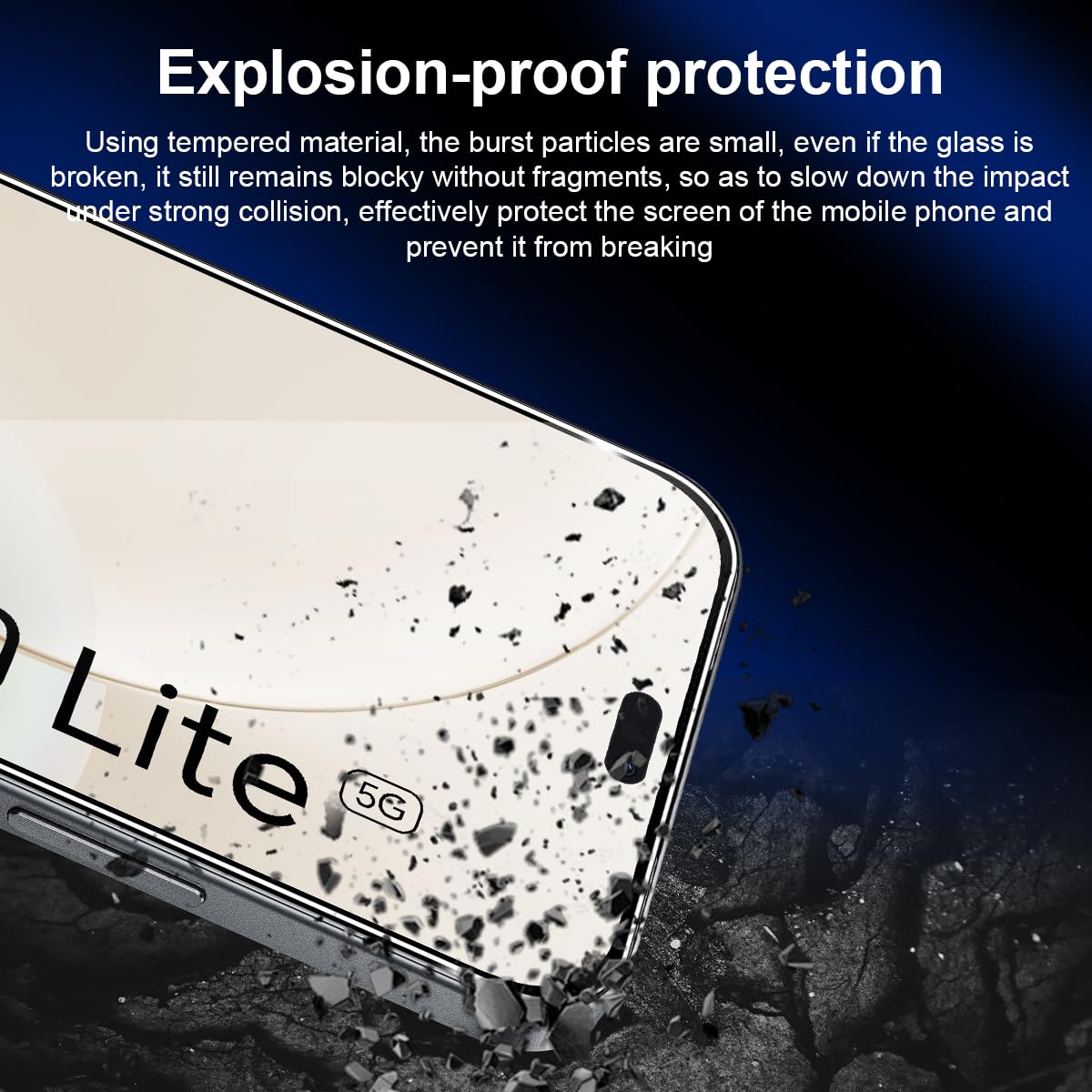 Vsjnk Privacy Vetro Temperato Compatibile con Honor 400 Lite/Honor 200 Lite/Honor X8b Pellicola Protettiva,3 Pezzi Protezione Schermo Anti Impronta Anti Graffio Anti Bolle Durezza 9H