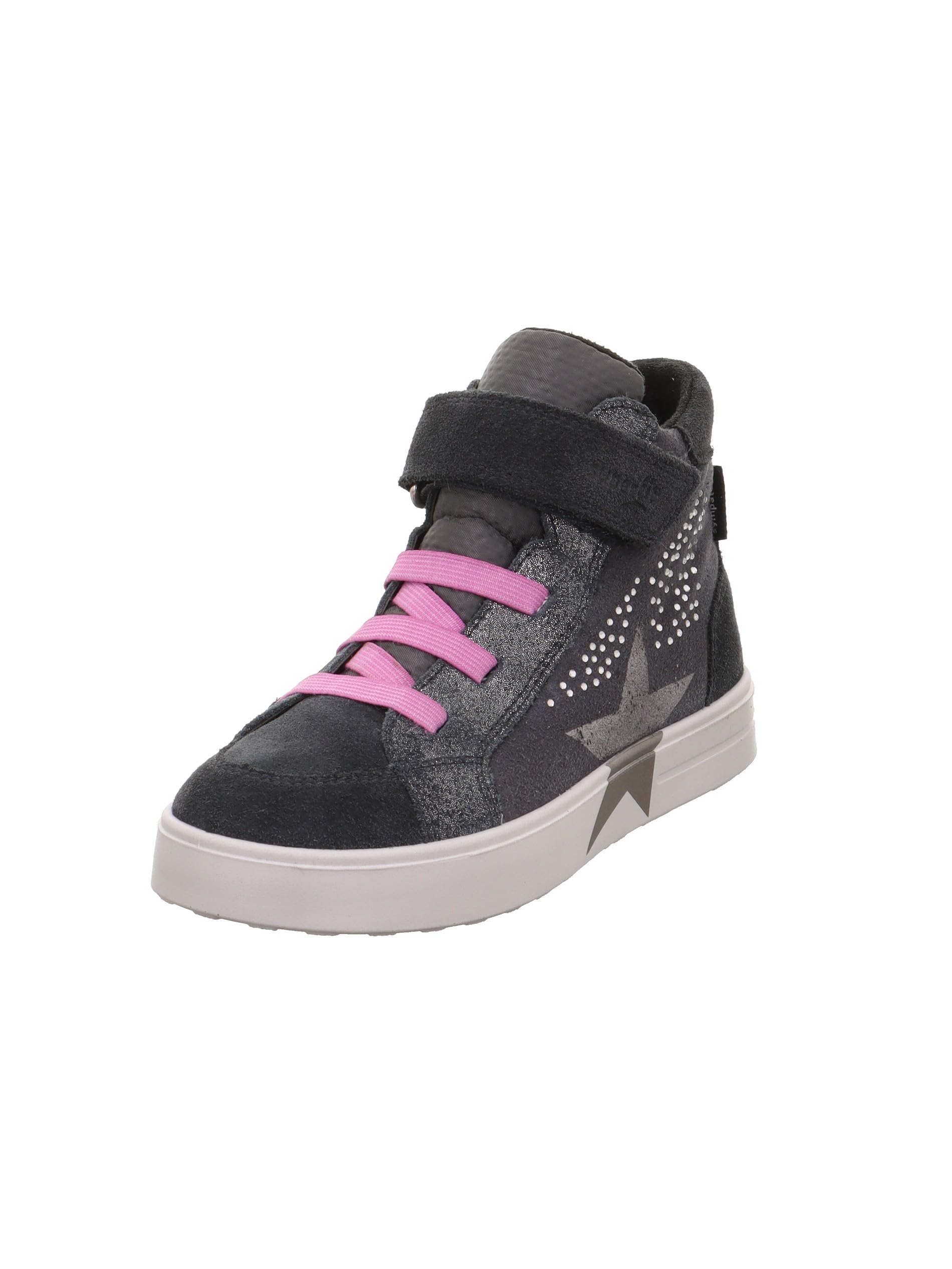Superfit Mädchen Ankle Boots Stella, Kinder Stiefeletten, Weite: M IV, lose Einlage