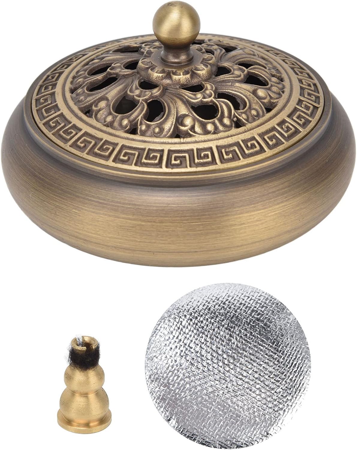 BREWIX Incense Holder, Retro Incense Holder for Sticks Brass Incense