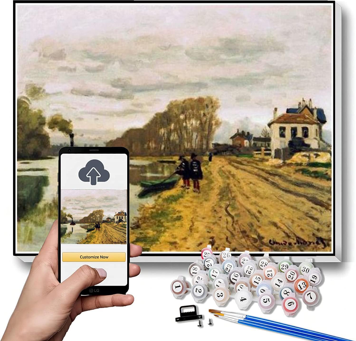 Paint by Numbers Kits for Adults and Kids Infantry Guards Wandering Along The River Painting by Claude Monet Paint by Numbers Kit for Kids and Adults Paint by Numbers Kits for Adults and Kids Infantry Guards Wandering Along The River Painting by Claude Monet Paint by Numbers Kit for Kids and Adults