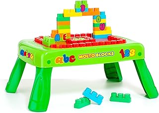 M MOLTO Blocks Gaming Table foldable with 20 ...,