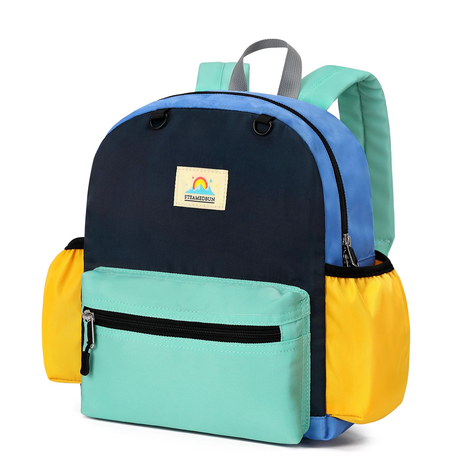 STEAMEDBUN Toddler Backpack for Boys 2-4: Kids Backpack Boys Girls - Preschool Kindergarten Daycare Backpacks - 12 inch