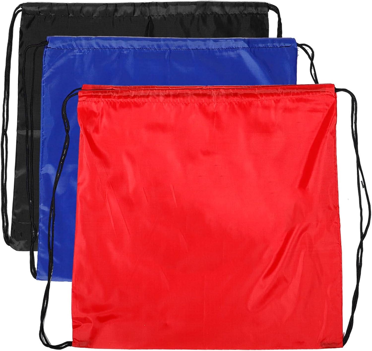 3pcs Waterproof Drawstring Basketball Pouch Bags with Large Capacity Oxford Cloth Material for Sports Balls Storage, Suitable for Schools and Outdoor Activities