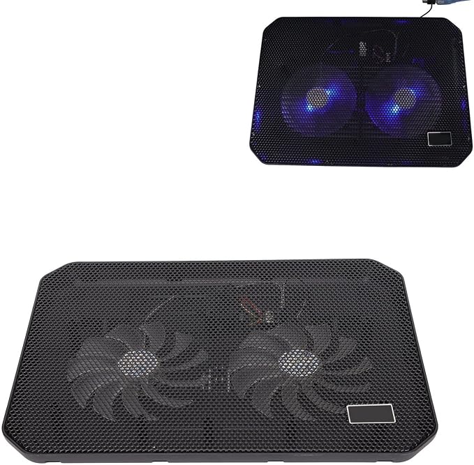 Base de refrigeración para portátil con ventiladores duales miniatura 7