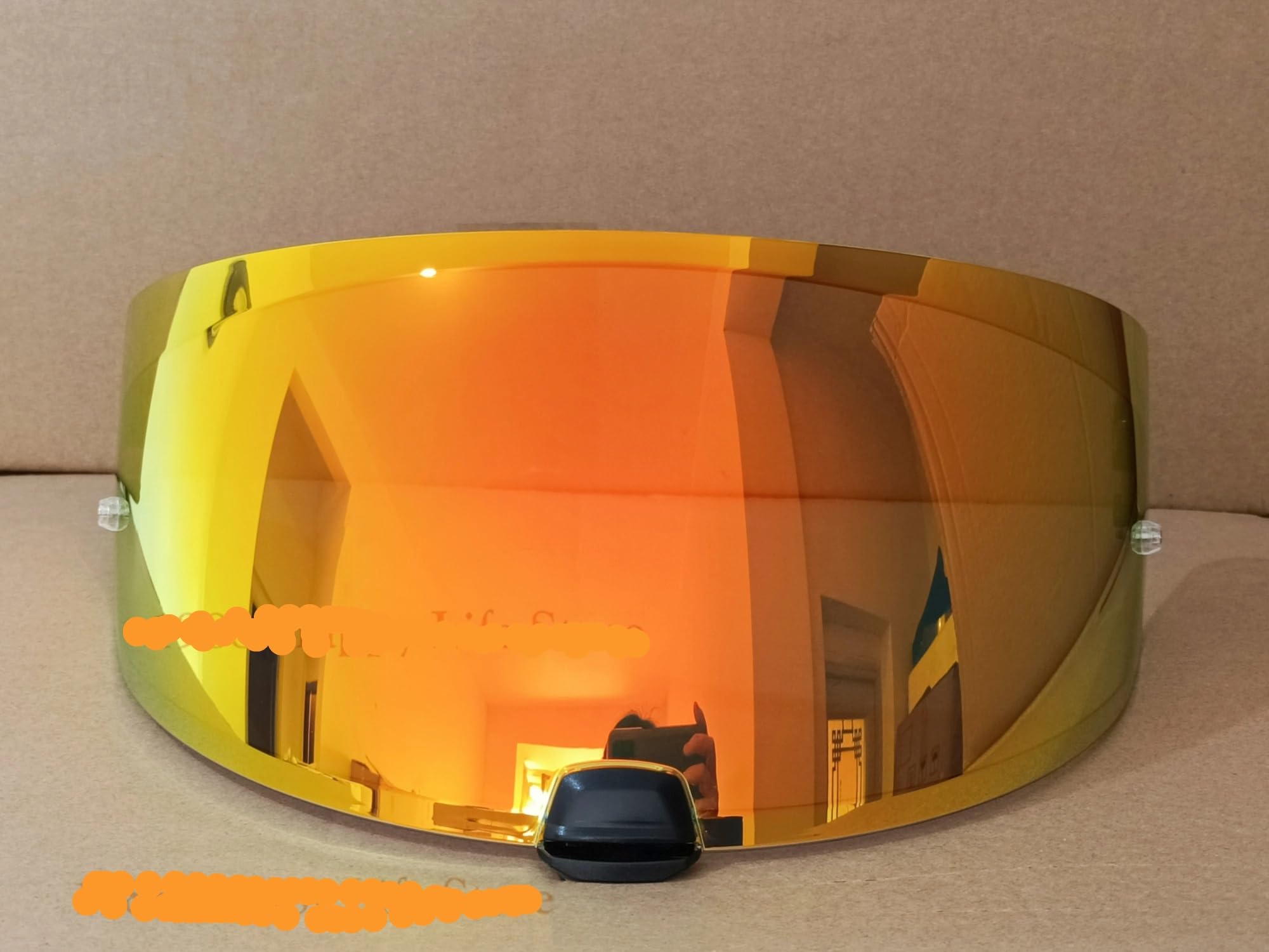 Visera para Casco de Moto Visera for casco de motocicleta, protector solar, lentes, gafas, visera for moto, capacetes, accesorios(Deep Red)