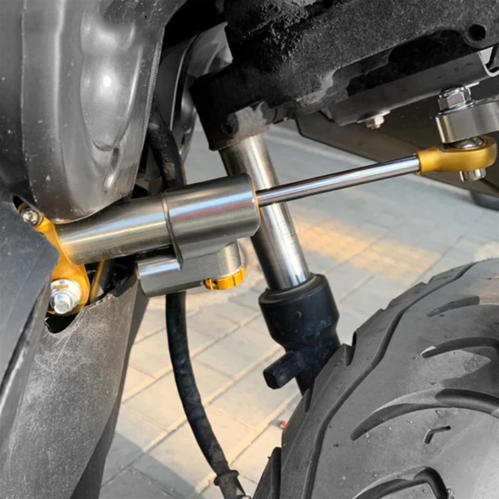 Amortisseur De Direction Universel en Aluminium pour Moto, Stabilisateur pour Yamaha