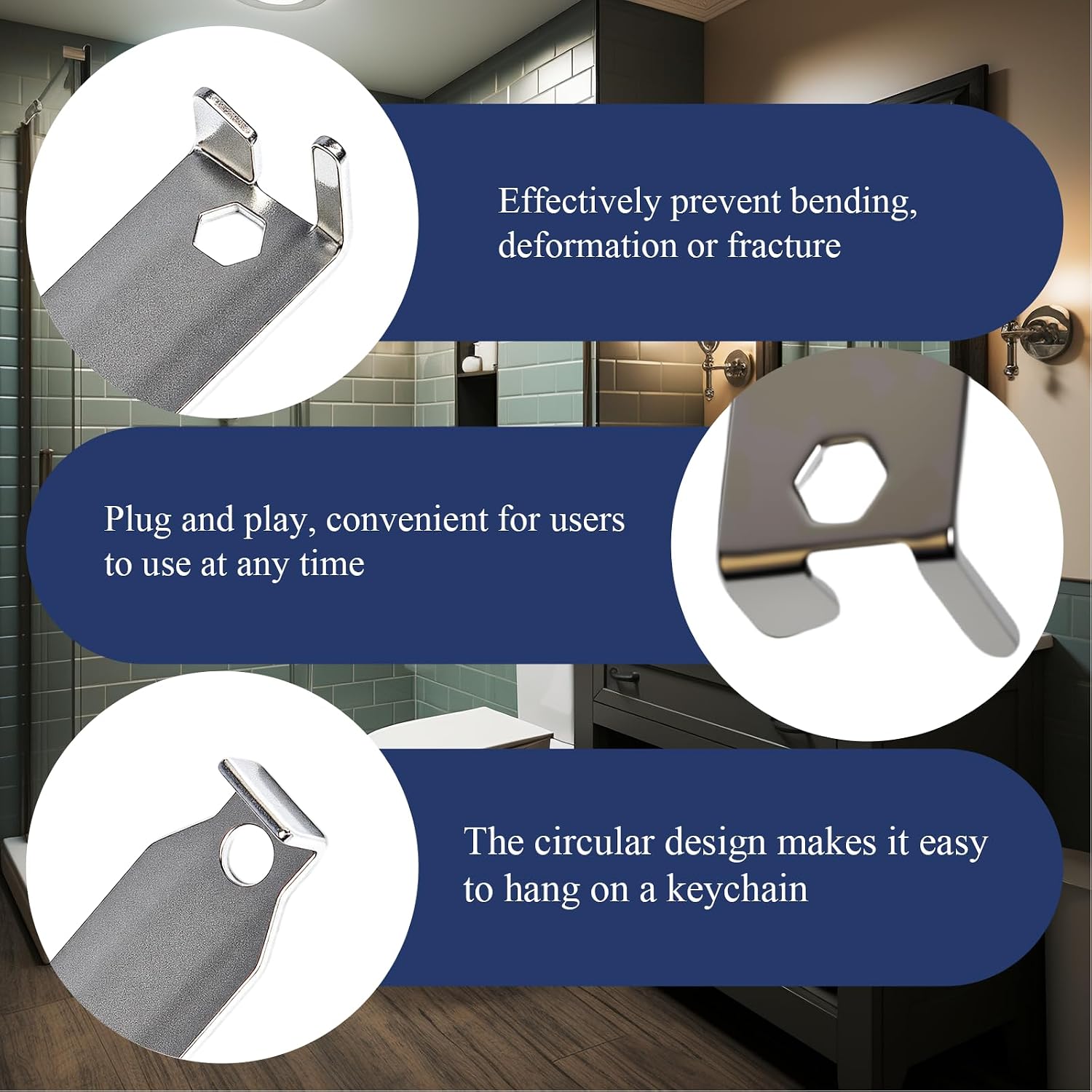 822-25 Removal Key for Bobrick B2740 Toilet Paper Dispenser Spindle