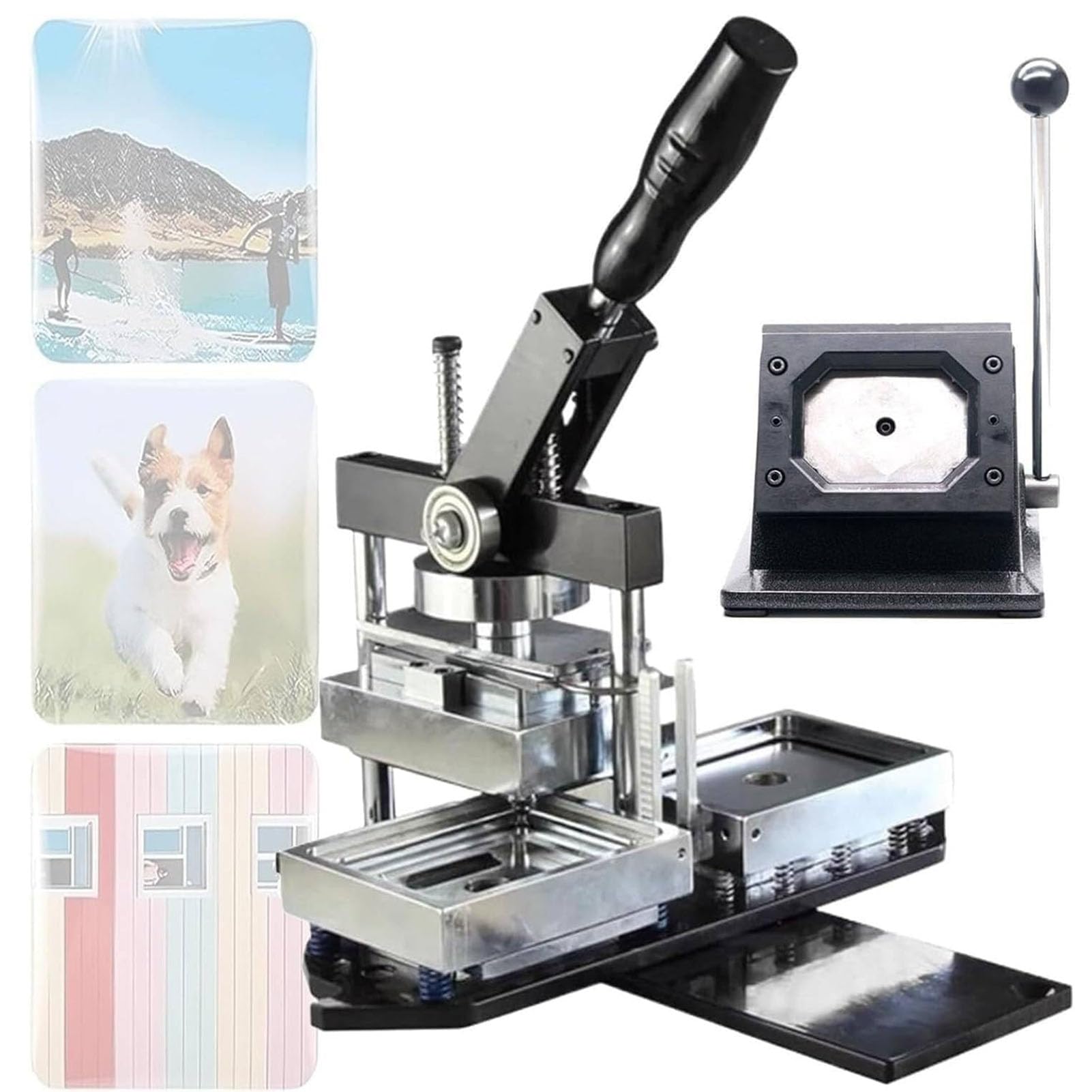 Materiały do maszyn do robienia przycisków magnetycznych do lodówki, magnesów fotograficznych, pras guzikowych i materiałów, do rzemiosła i projektów DIY