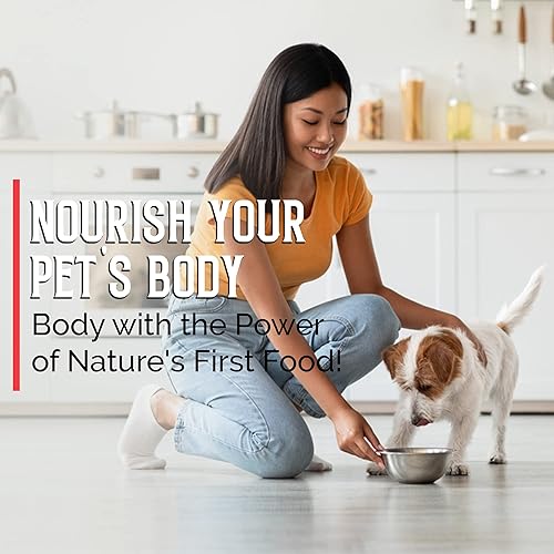 Vista 7 de BodyBoost Calostro para mascotas, polvo de calostro 100% bovino, suplemento de refuerzo inmunológico con inmunoglobulina y lactoferrina, súper
