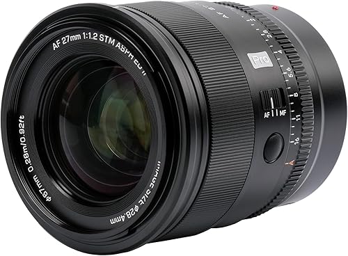 Miniatura 9 de Viltrox Lente de cámara de enfoque automático F1.2 PRO APS-C de 2.953 in para Nikon Z9 Z8 Z7 Z6 Z5 Z50 Z30 ZFC Nikon Z Mount Cámara Lente (2.953 in