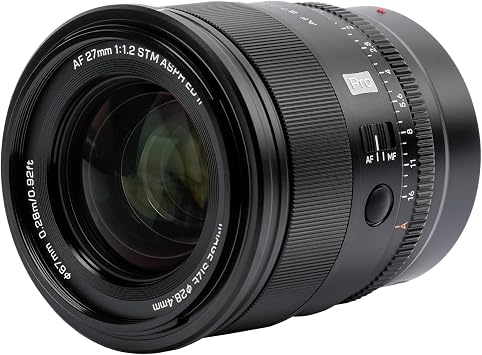 VILTROX PRO 27mm F1.2 APS-C Auto Focus Lens Compatible with Nikon Z9 Z8 Z7 Z6 Z5 Z50 Z30 ZFC Nikon Z Mount Cameras Lens