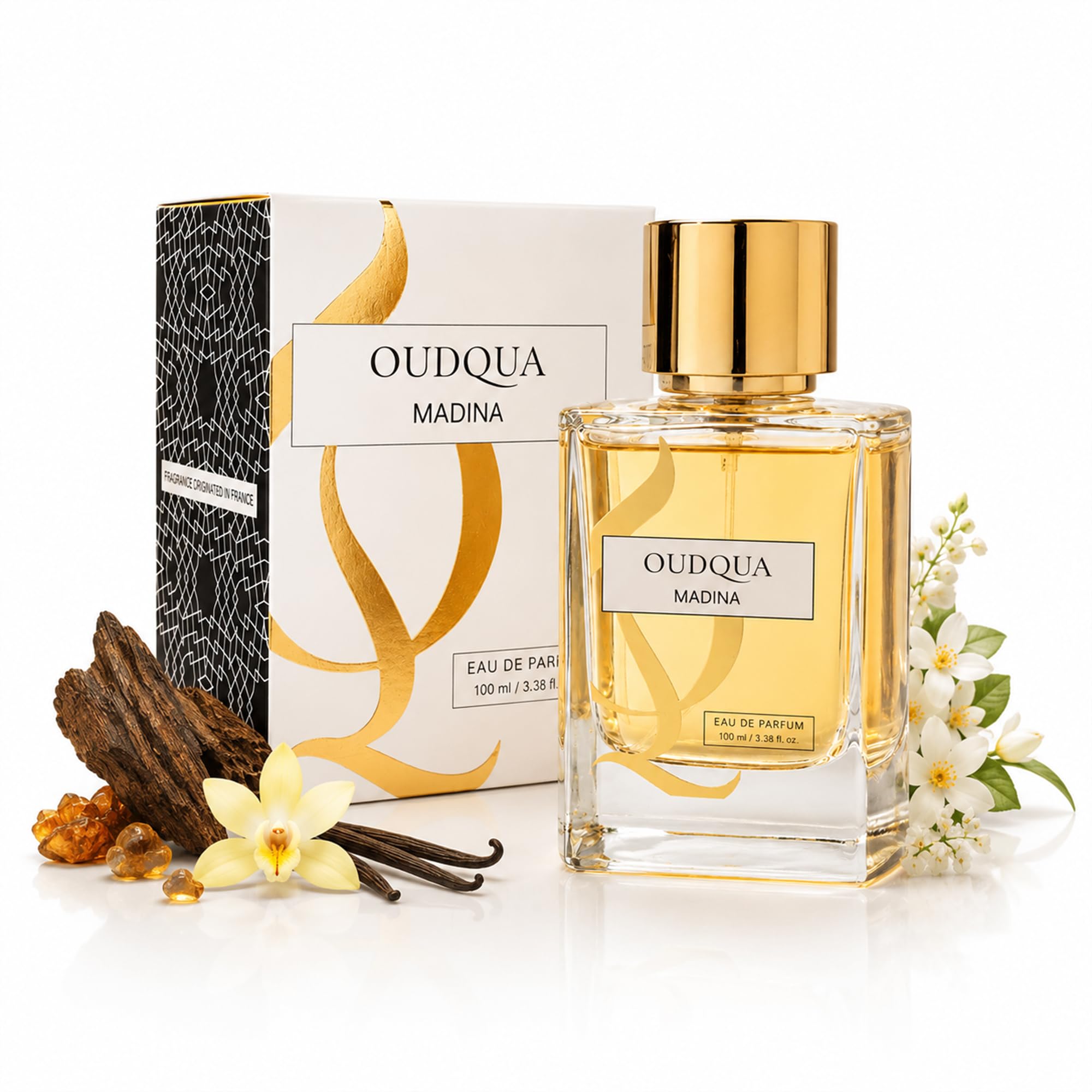 Madina 100 ml Eau de Parfum for Men & Women | Woody Vanilla Oud Fragrance | Warm & Long Lasting-picture-31
