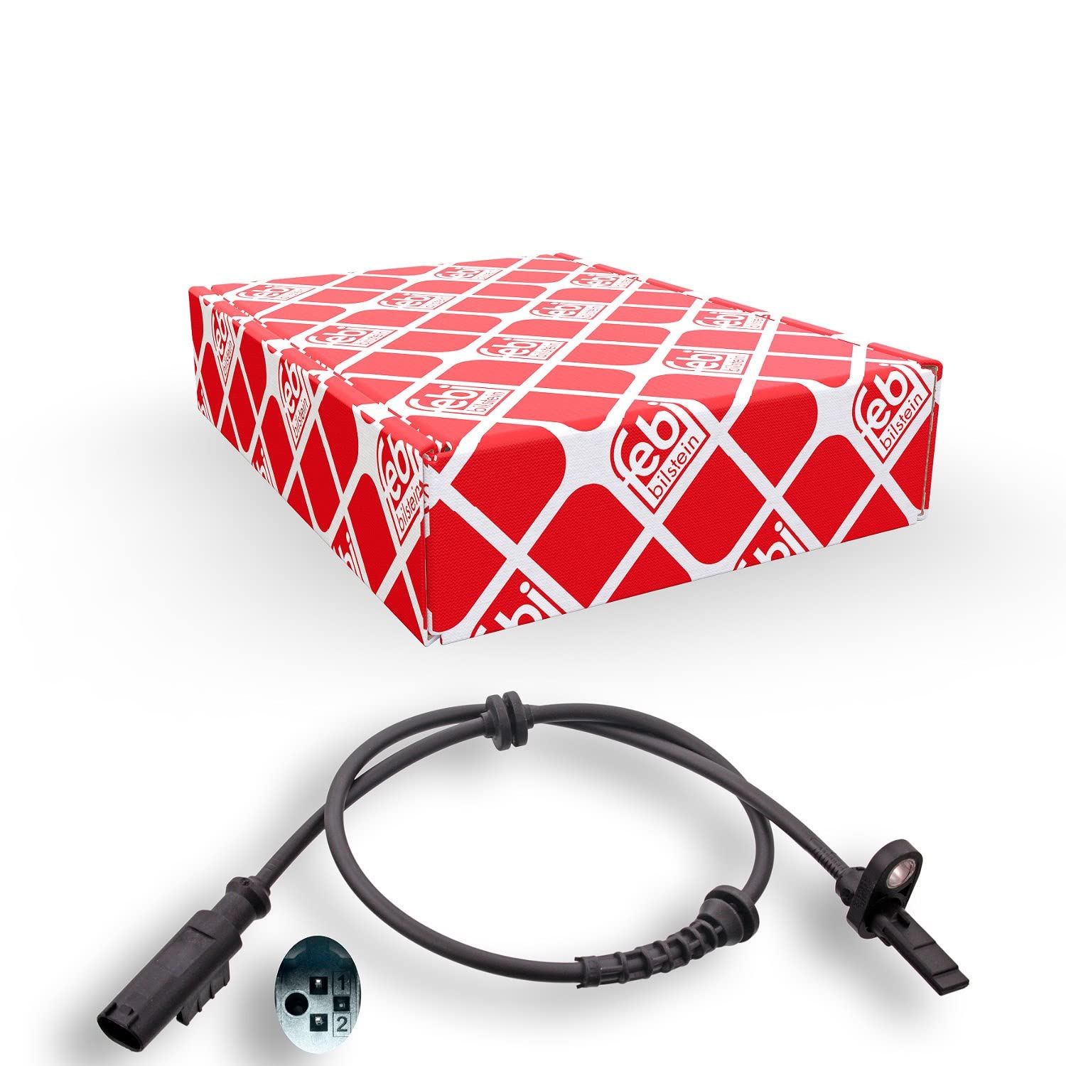 Febi Bilstein 106278 Capteur ABS - Pièce D'Origine Pour Renault Twingo II, Essieu Arrière Droit