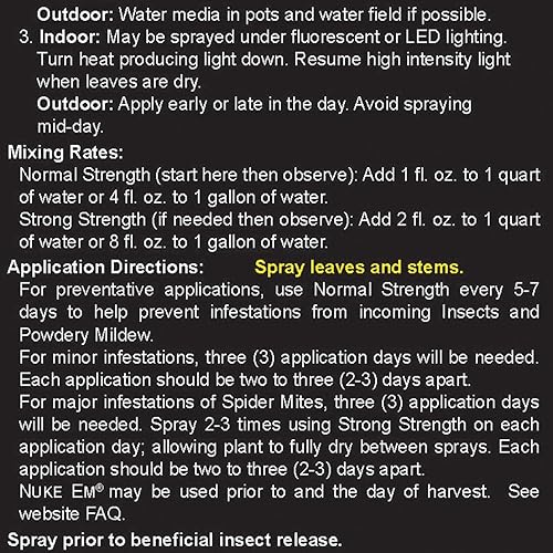 Miniatura 4 de Nuke Em - Insecticida y fungicida, 5 galones
