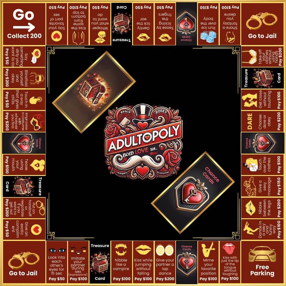 Amazon | Adult Topoly Spicy Edition:Sexopoly 大人用ボードゲーム