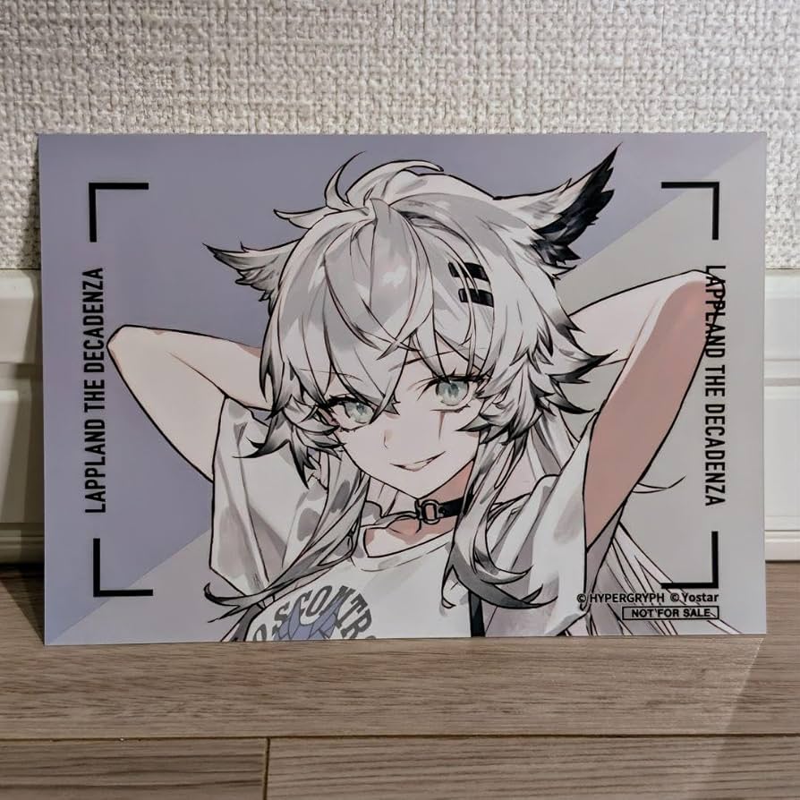 明日方舟　アークナイツ　マルイ　特典　ブロマイド　荒蕪ラップランド 明日方舟 アークナイツ マルイ 特典 ブロマイド 荒蕪ラップ