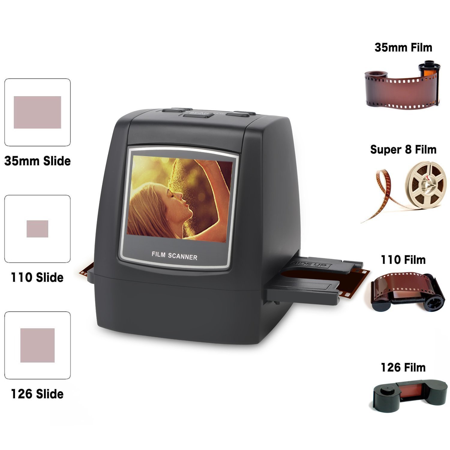 DIGITNOWフィルムスキャナー（22MP） Amazon | Digitnow 22MP / 14MP 35mm 110 126および35mmの1枚の