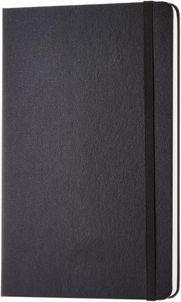 Classic Notebook, A5, Plain, Black