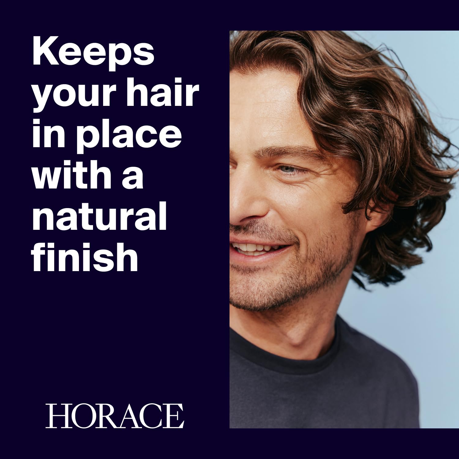 HORACE Cream Pomade, Medium Hold Hair Styling Cream for Natural Finish, Easy Rinse, No Residue, Refillable Jar - Image 2