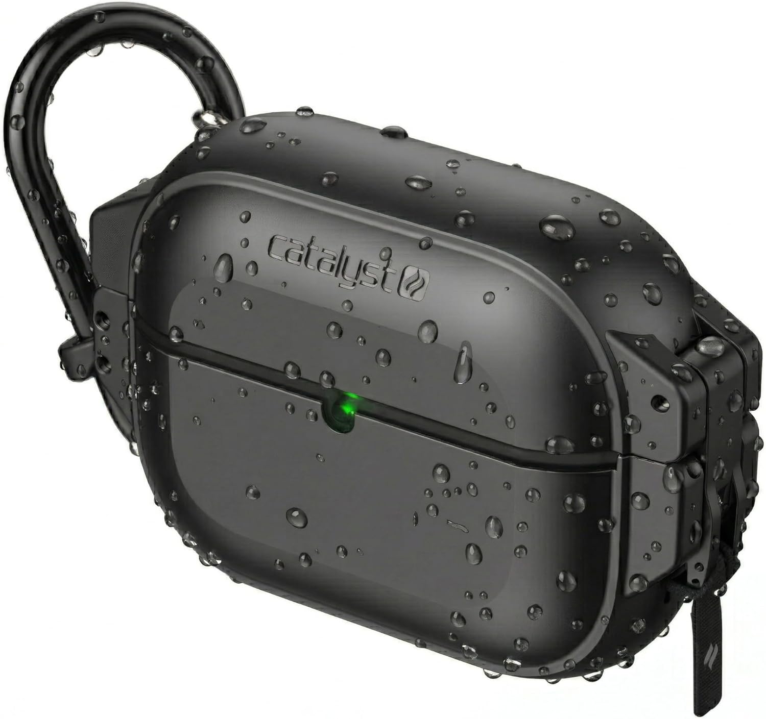 Catalyst for AirPods Pro 3 Case, IP68 Waterproof 330ft, 20ft Drop Proof Shockproof Protective Cover with Locking Latch, Total Protection AirPods Pro 3 case with Pull Tab, Wireless Charging, Carabiner