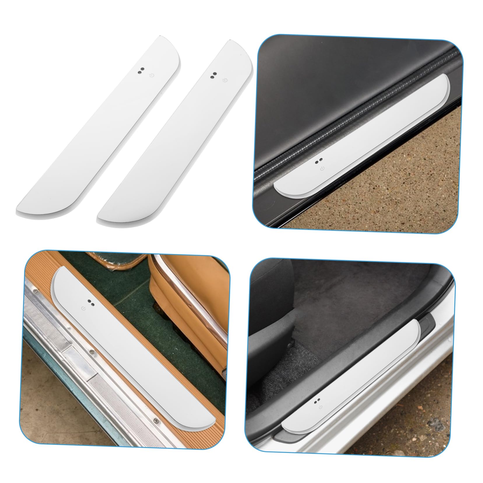 Technical Precision Replacement for Kenworth T800 SF Year 2014 SS Cab Panels with 8 P1 AmberAmber LEDs Dual Step Light Holes