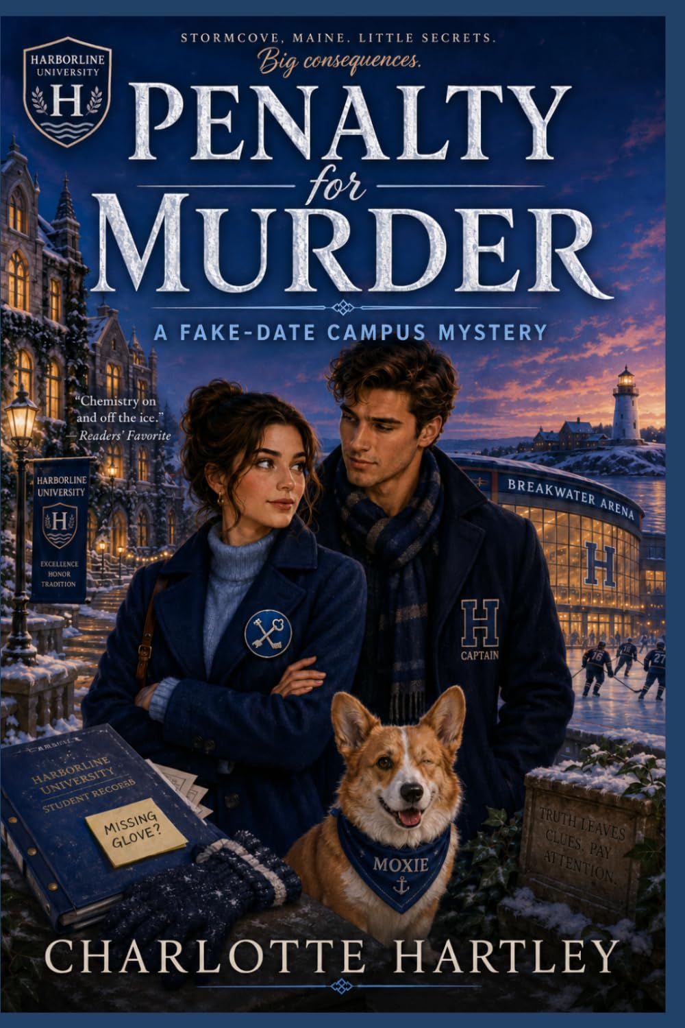 Penalty for Murder: A Fake-Date Campus Mystery (The Blue Line Club Mysteries series)