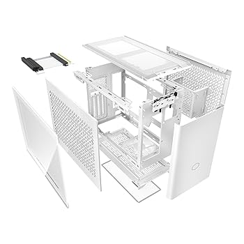 Cooler Maste NR200P Mini-ITXホワイトPCケース Amazon | Cooler Master MasterBox NR200P ホワイト Mini-ITX