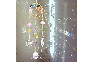 Captivating Dream Catcher with Crystals: A Symphony of Healing Energies