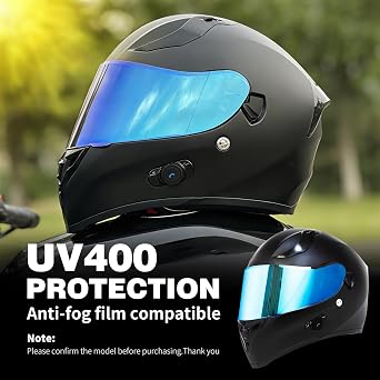 VCOROS Visor for TORC T15 T15B Bluetooth Helmet Visor Replacement