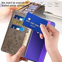 Vista 5 de NB - Funda tipo cartera para iPhone 7 Plus, iPhone 8 Plus, piel sintética, magnética, con función atril y función atril para iPhone 7 Plus, 8 Plus