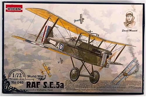 Roden S.E.5A Wolsley Viper British Single Seat Fighter Kit modelo de avión