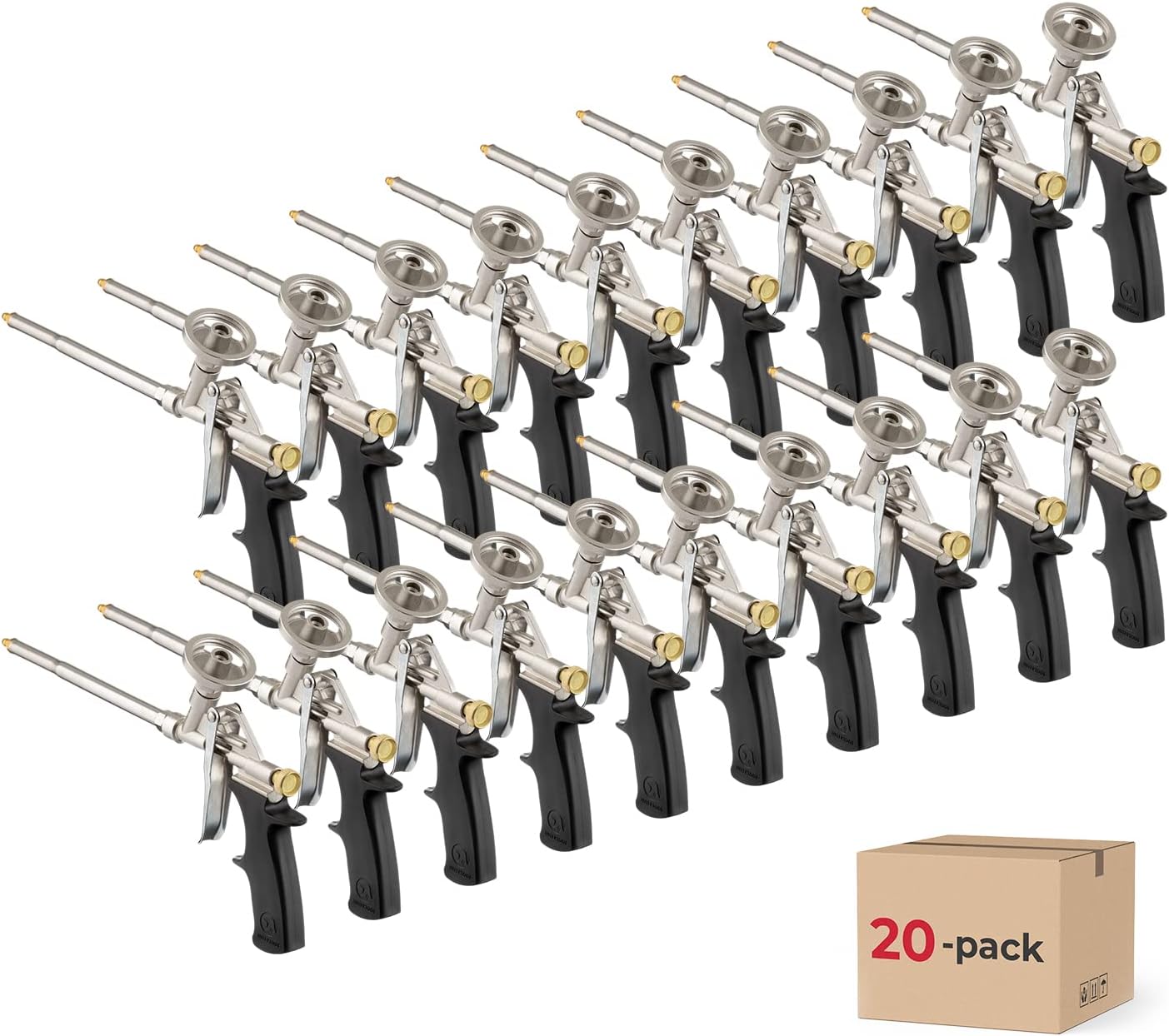 INTERTOOL Spray Foam Gun 20Pack, Insulating Expanding